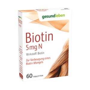 gesund leben Biotin 5 mg N Tabletten